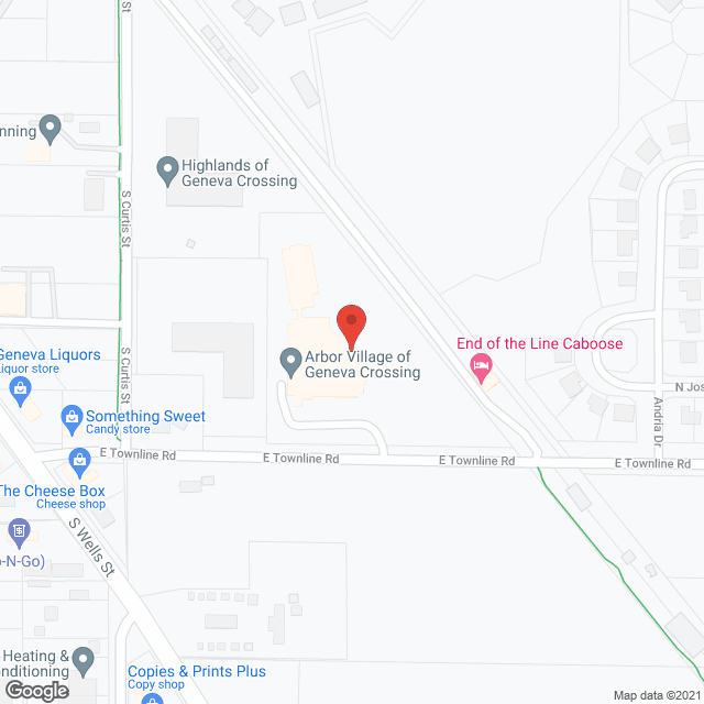 Map of the neighborhood around Village Glen Of Geneva Crossing