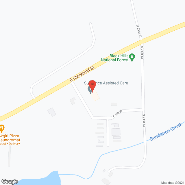 Map of the neighborhood around Sundance Assisted Care
