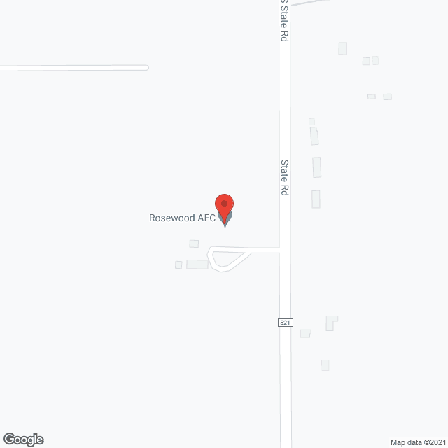 Map of the neighborhood around Rosewood I
