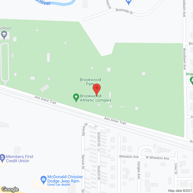 Map of the neighborhood around Prestige Place II