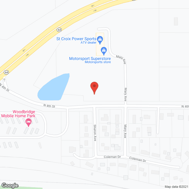 Map of the neighborhood around Orchard View Terrace