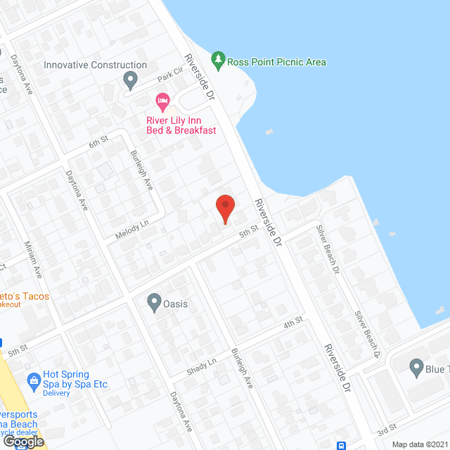 Map of the neighborhood around Lovey's ALF LLC