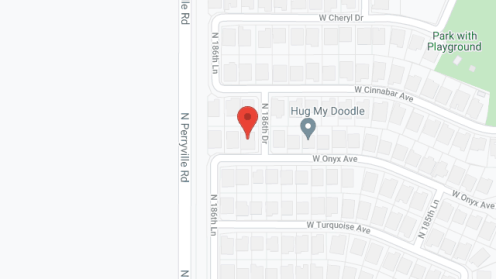 Map of the neighborhood around Heaven On Earth