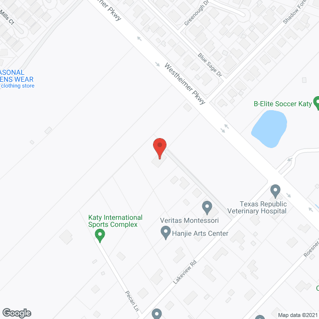 Map of the neighborhood around Gardens At Rose's Retreat Assisted Living