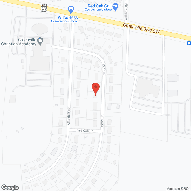 Map of the neighborhood around Clemmie's Family Care Home II