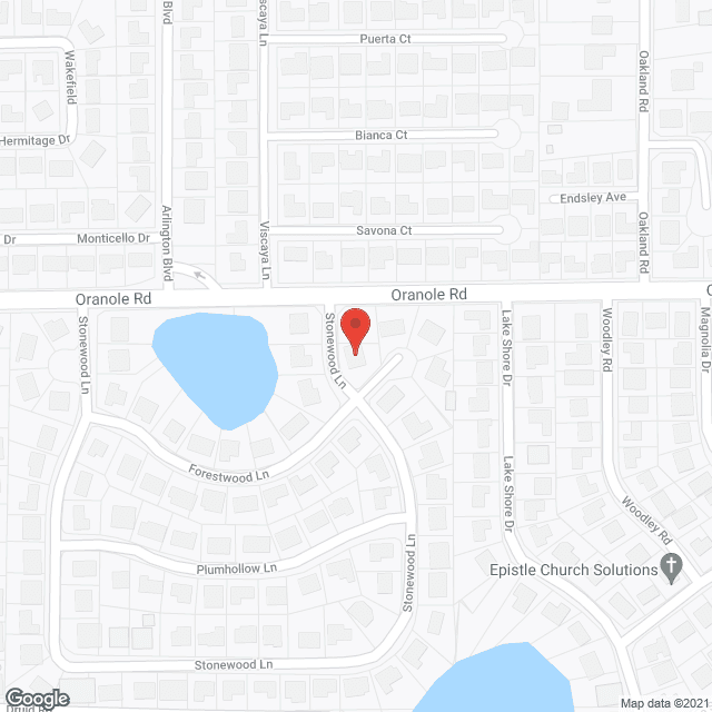 Map of the neighborhood around Bridgeport Senior Living-Port Maitland LLC