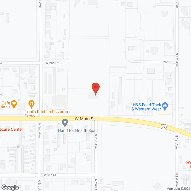Map of the neighborhood around Beehive Homes Of The Gila Valley
