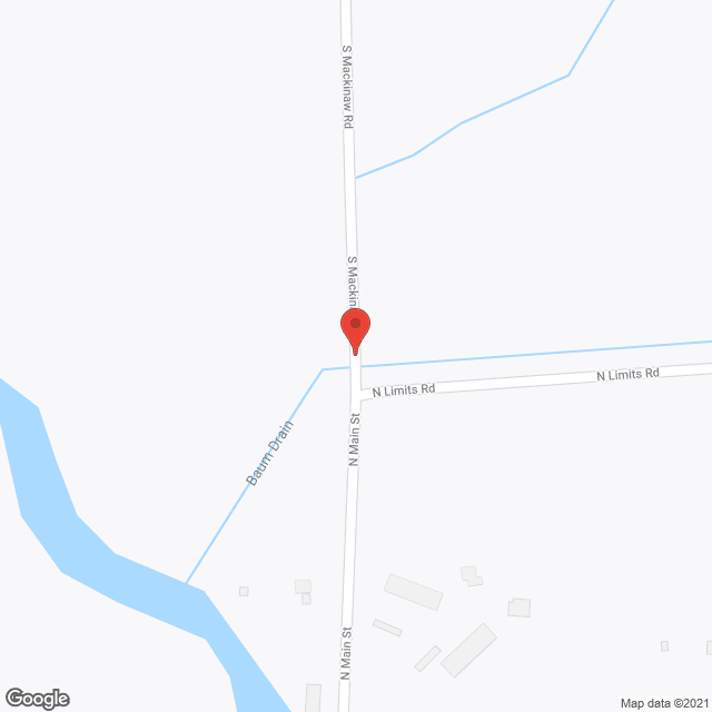 Map of the neighborhood around Augres Care Center