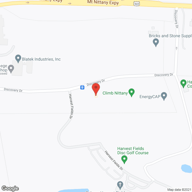 Map of the neighborhood around Wynwood House At Nittany Valley