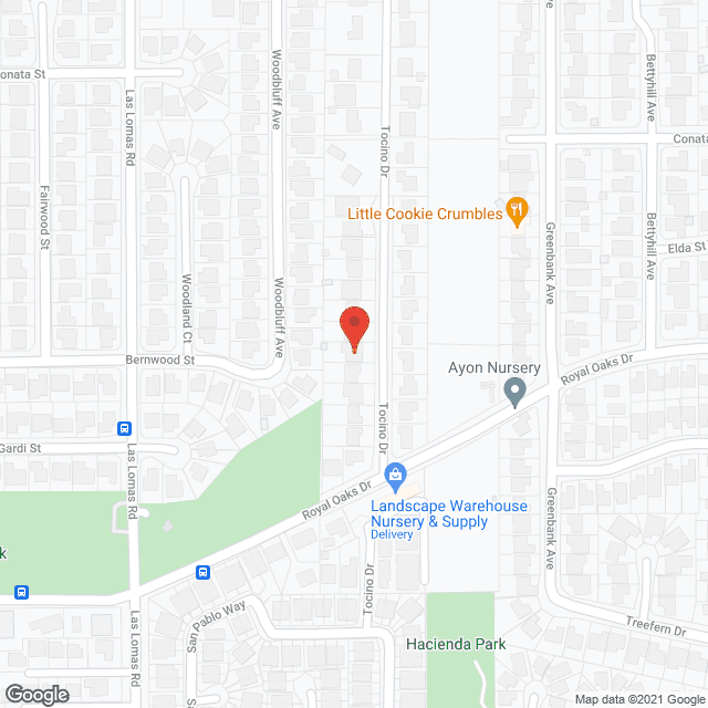 Map of the neighborhood around Mountain View Terrace, LLC