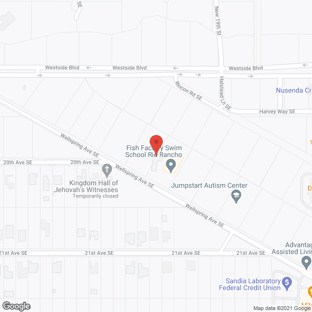 Map of the neighborhood around Advantage Assisted  Living