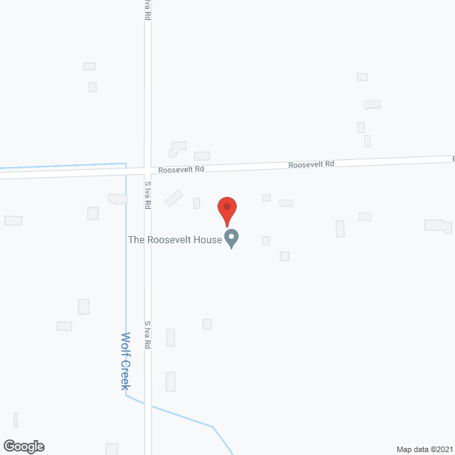 Map of the neighborhood around The Roosevelt House