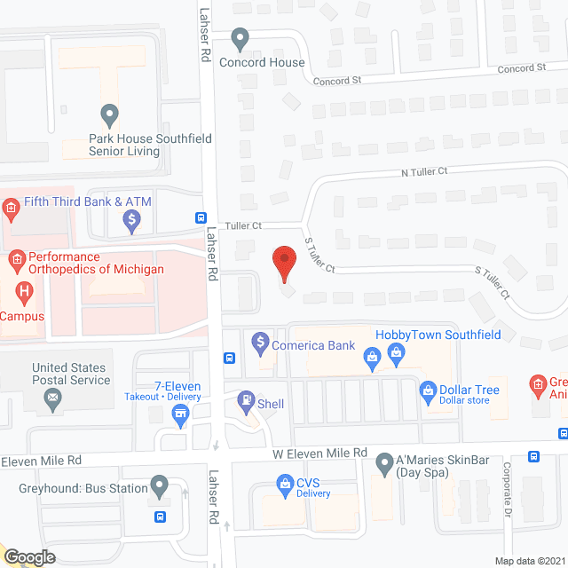 Map of the neighborhood around A Plus Quality Home Care