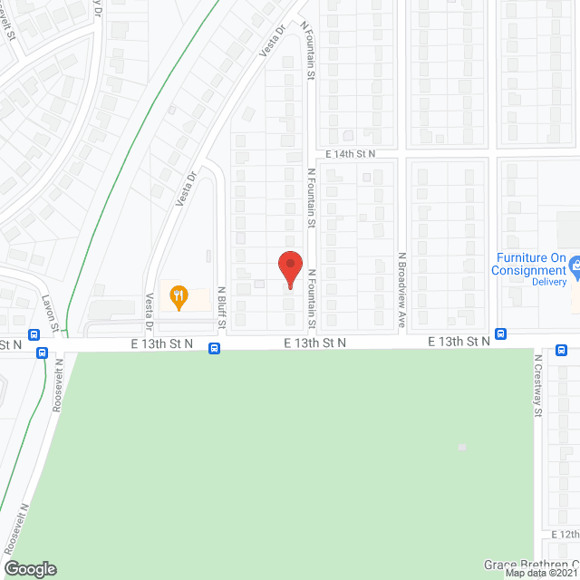 Map of the neighborhood around Genuine Care Inc.