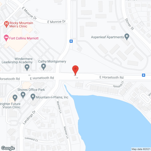 Map of the neighborhood around Village Cooperative