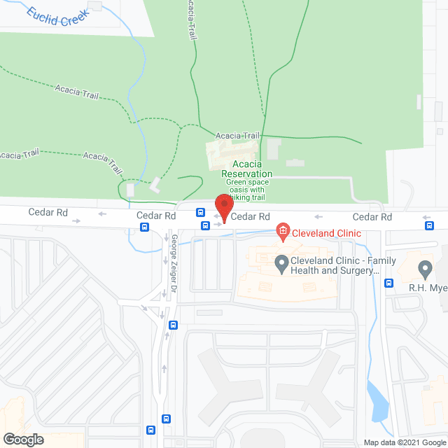 Map of the neighborhood around Deer Creek Lodge