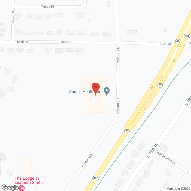 Map of the neighborhood around Bayview Senior Care