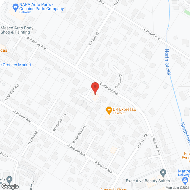 Map of the neighborhood around Covenant AFH LLC