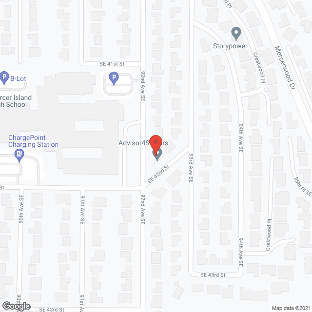 Map of the neighborhood around Nov Adult Family Home