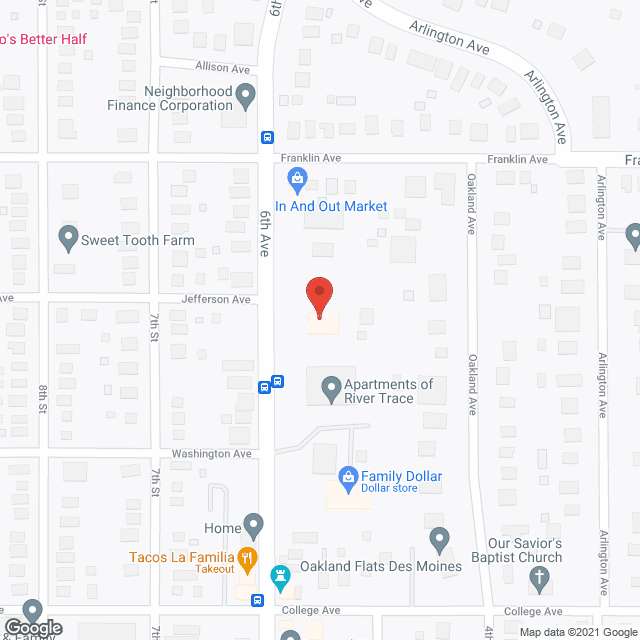 Map of the neighborhood around City View Residential