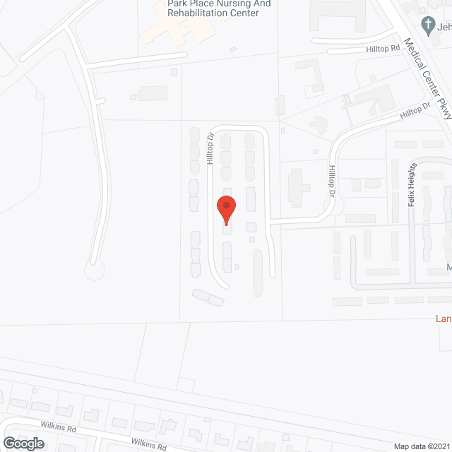 Map of the neighborhood around Regis Square Apartments