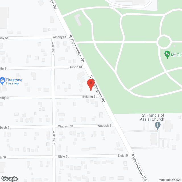Map of the neighborhood around My Angel Adult Foster Care