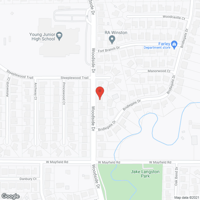 Map of the neighborhood around Grace and Mercy