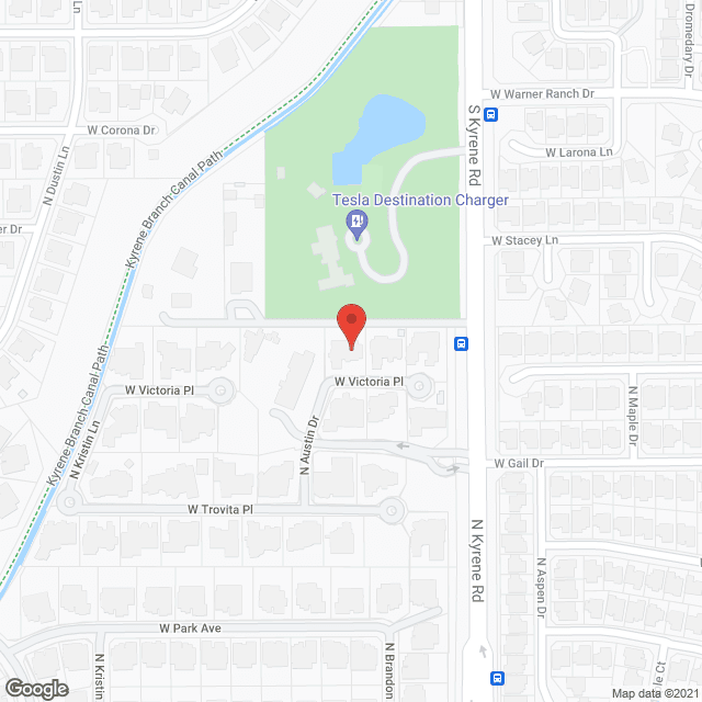 Map of the neighborhood around Elegant Care II