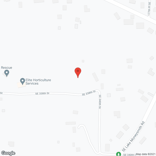 Map of the neighborhood around Forest Park AFH INC