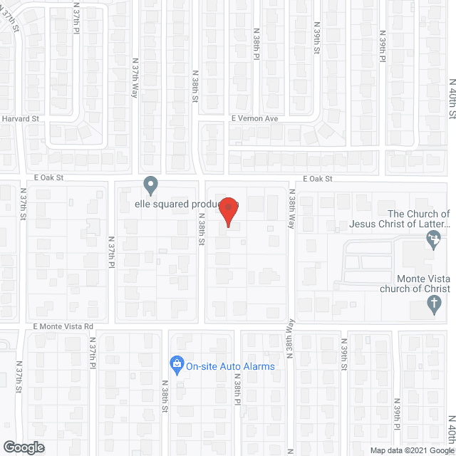 Map of the neighborhood around Angel Care Home