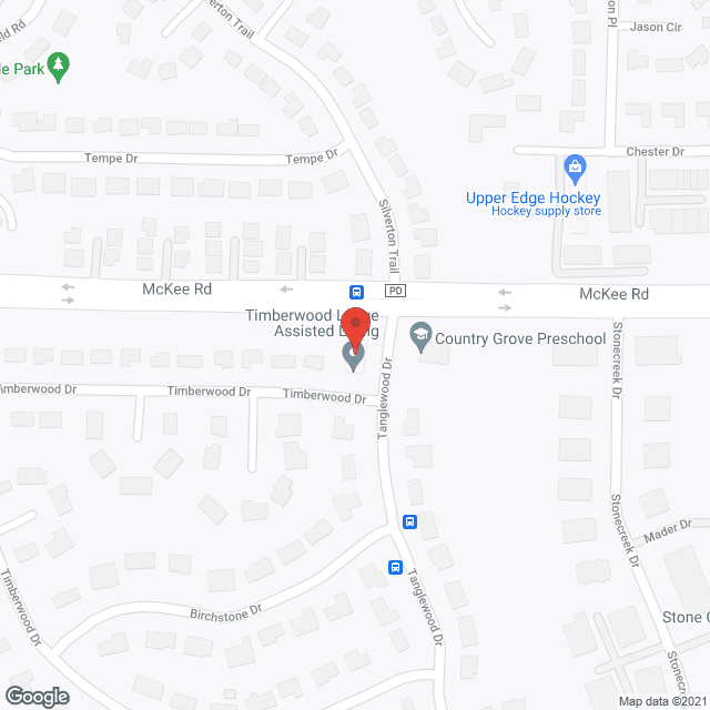 Map of the neighborhood around Timberwood Lodge LLC