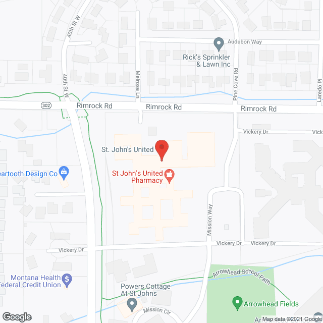 Map of the neighborhood around Chapel Court