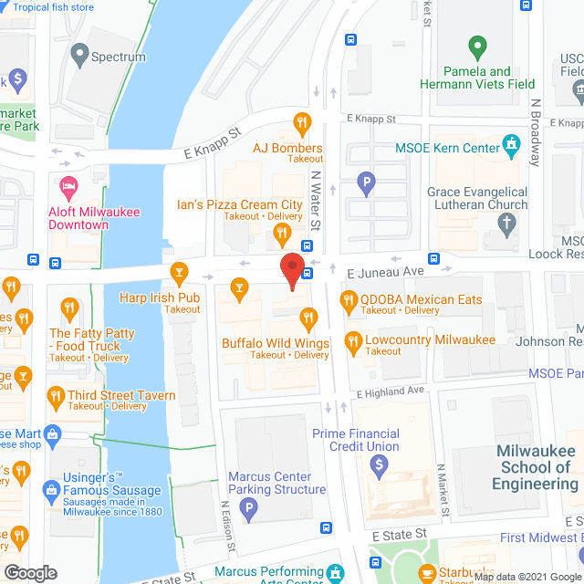 Map of the neighborhood around Genesis Adult Family Home