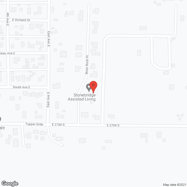 Map of the neighborhood around Stonebridge  Assisted Living