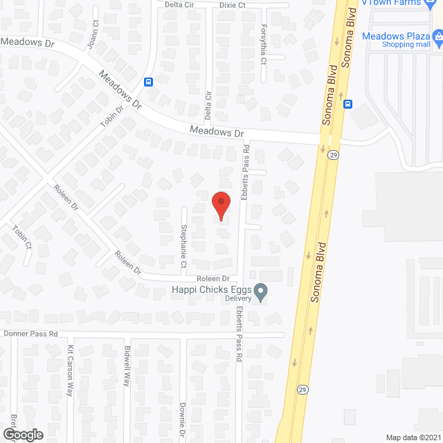 Map of the neighborhood around Judith Care Home