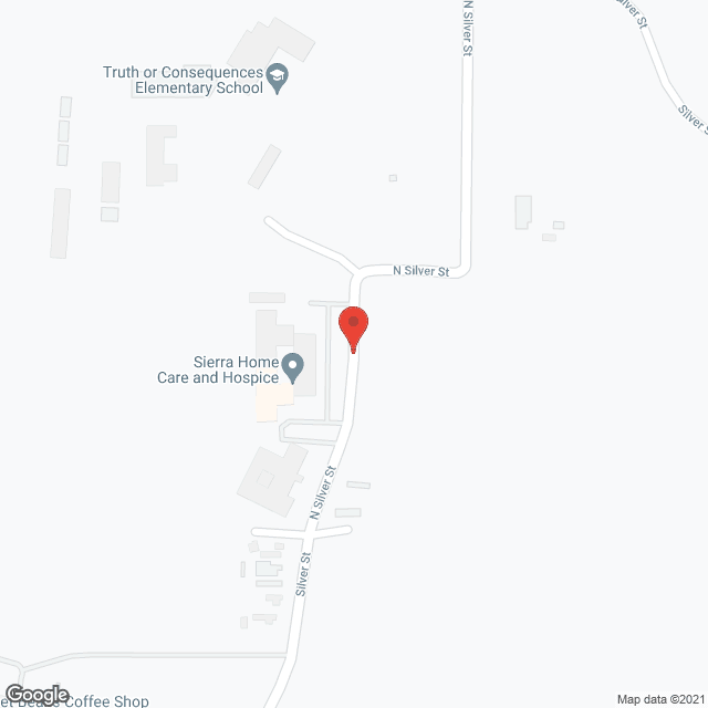 Map of the neighborhood around Sierra Hills