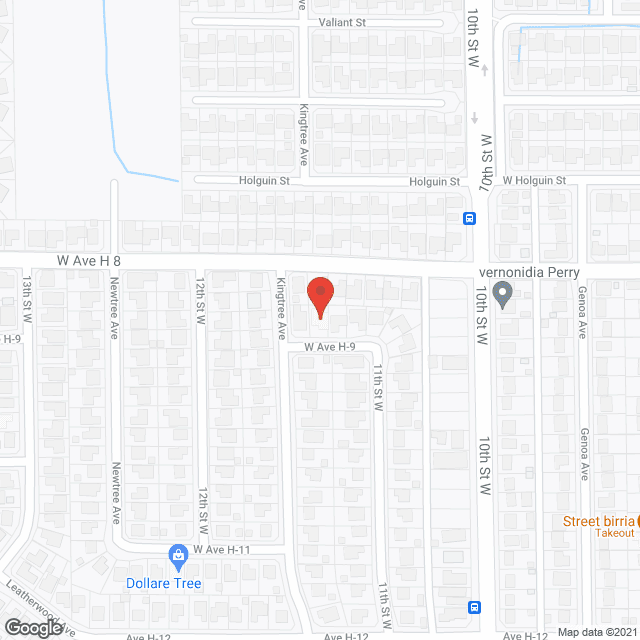 Map of the neighborhood around Manor House of Antelope Valley