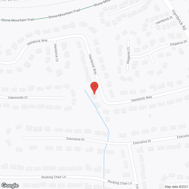 Map of the neighborhood around WILLIAMS PCH II