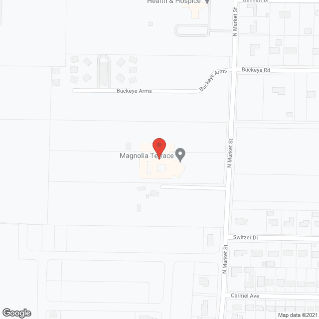Map of the neighborhood around Magnolia Terrace