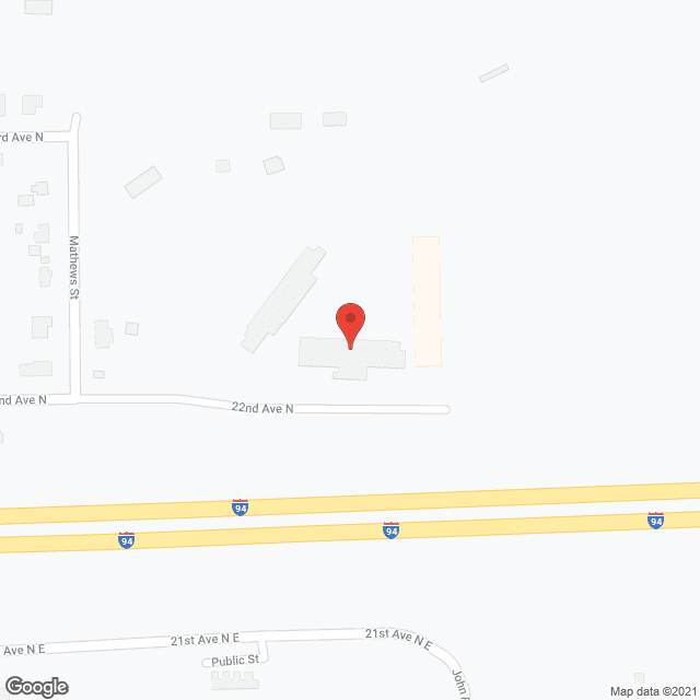 Map of the neighborhood around Comforts of Home II-Menomonie