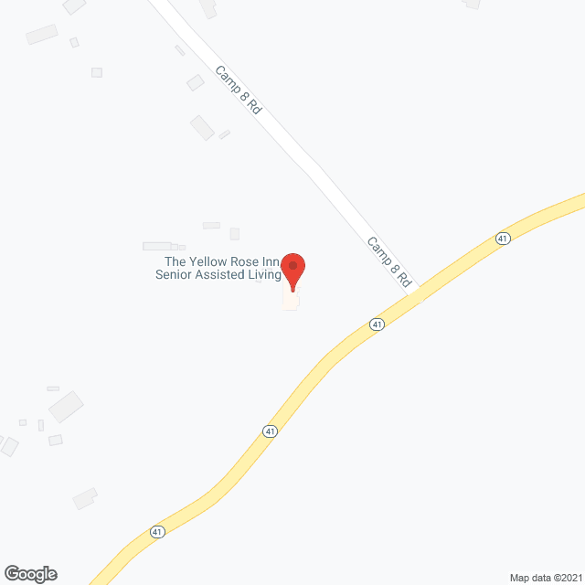 Map of the neighborhood around The Yellow Rose Inn Senior Assisted Living