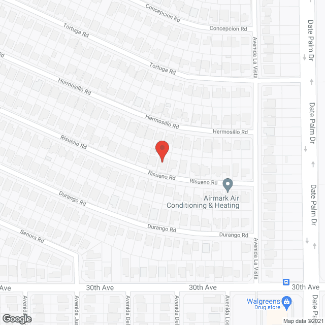 Map of the neighborhood around Affinity Senior Living 1