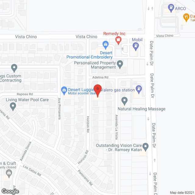 Map of the neighborhood around Affinity Senior Living 2