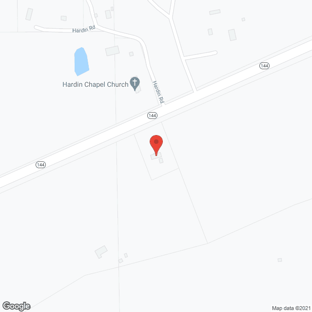 Map of the neighborhood around Oak Circle Assisted Living