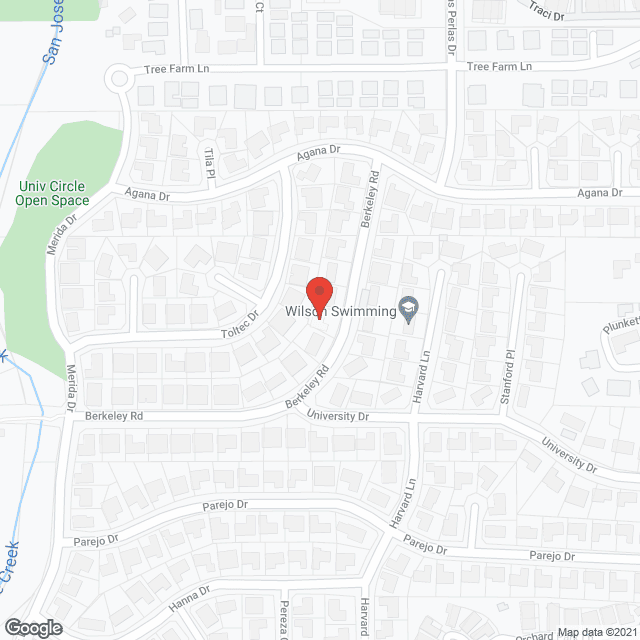 Map of the neighborhood around Tree of Life Retirement Homes, Inc.