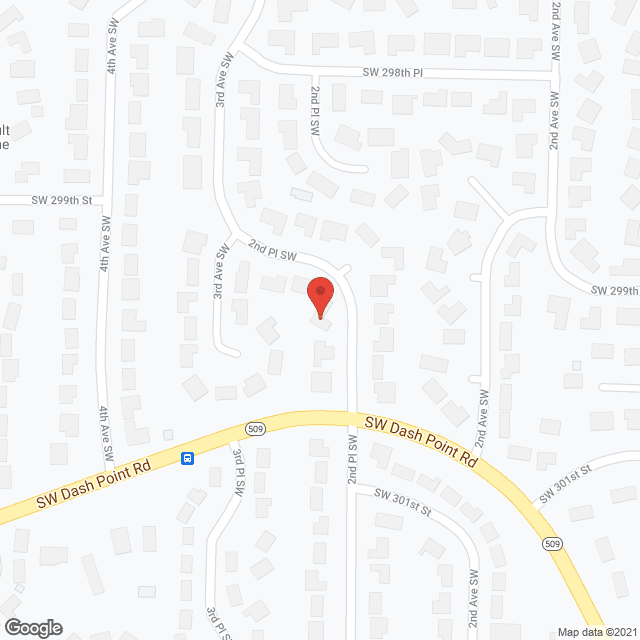 Map of the neighborhood around Alma AFH