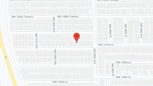 Map of the neighborhood around Marivan ALF, INC