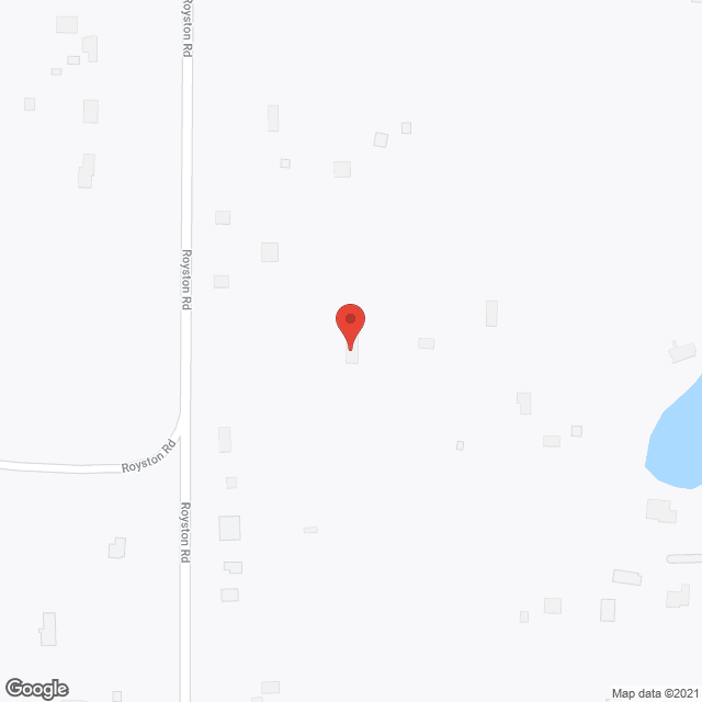 Map of the neighborhood around Royston Ridge Inc.