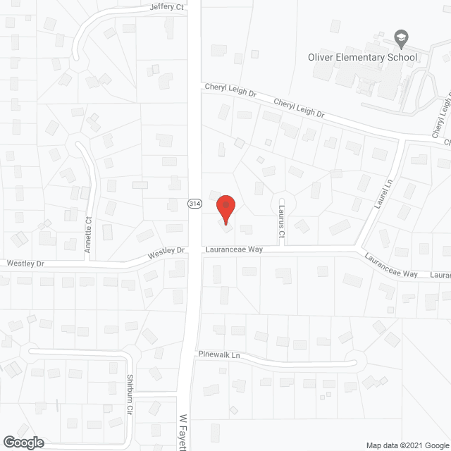 Map of the neighborhood around Global Home Services