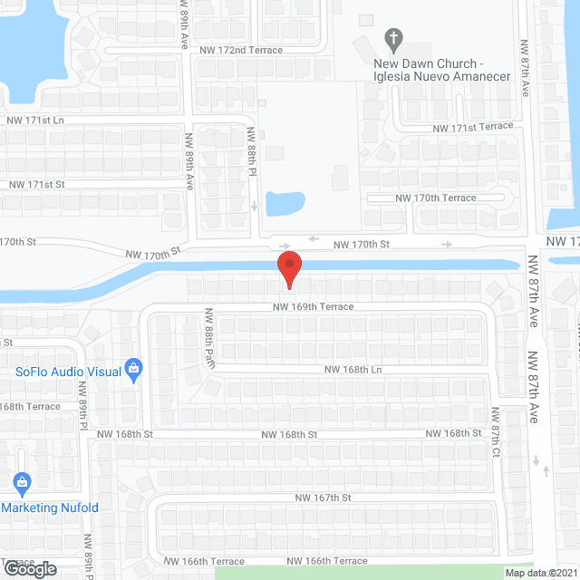 Map of the neighborhood around American Life Adult Care Center